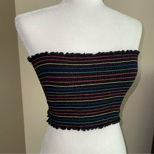 Multi color tube top